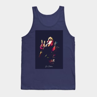 Luis Suarez Barcelona Pop Art Tank Top